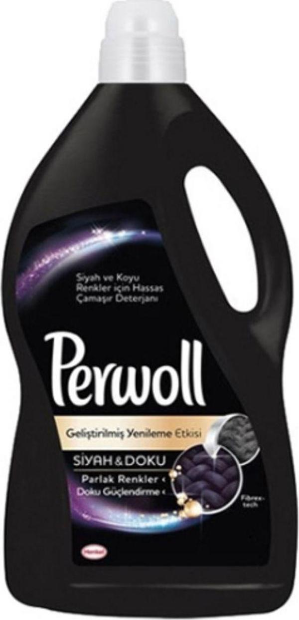 Perwoll 4'Lü Sıvı Çamaşır Deterjanı 2,97 Lt. Yenileme & Onarım Siyah 50W - Image 1