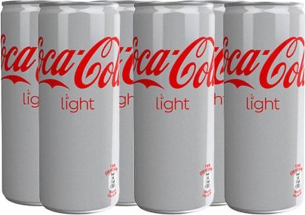Coca-Cola Light 6 X 250 Ml 5 * Adet - Image 1