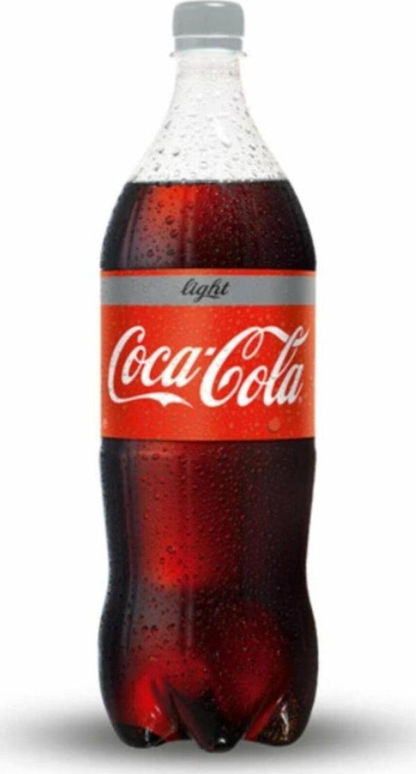 Coca-Cola Light Pet Kola 1 Lt 12'Li Koli - Image 1