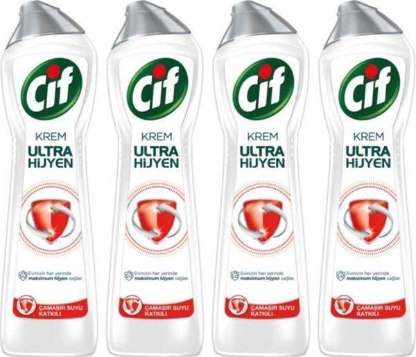 Cif Ultra Hijyen Krem 450 Ml 4 Adet - Image 1