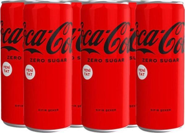 Coca-Cola Zero Sugar 6 X 250 Ml 5 * Adet - Image 1
