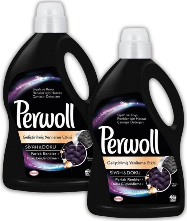 Perwoll Sıyah Sıvı Deterjanı 3 Lt X2 - Image 1
