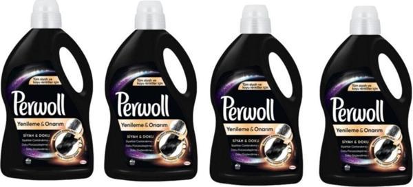 Perwoll Siyahlar Için Sıvı Deterjan 4 Adet 3 Lt - Image 1