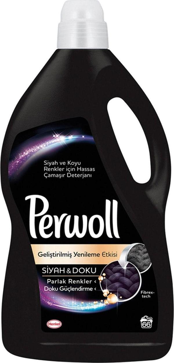Perwoll Yenilenen 3D Siyah Etki 66 Yıkama 4 Litre - Image 1