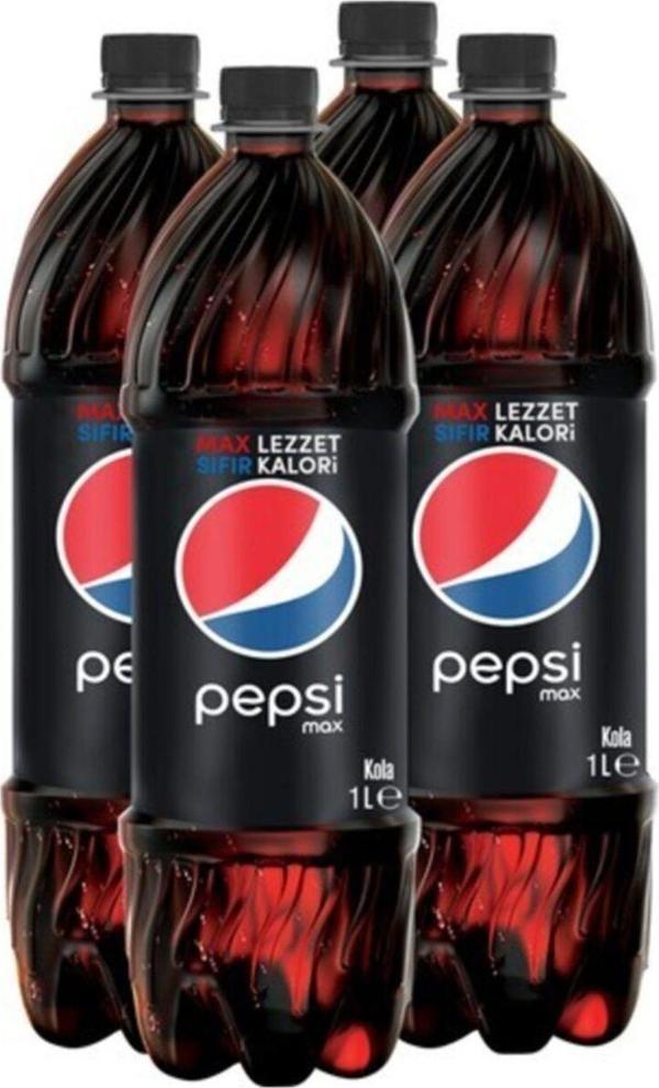 Pepsi Pepsı Cola Max Pet 1 Lt X 4 Adet - Image 1