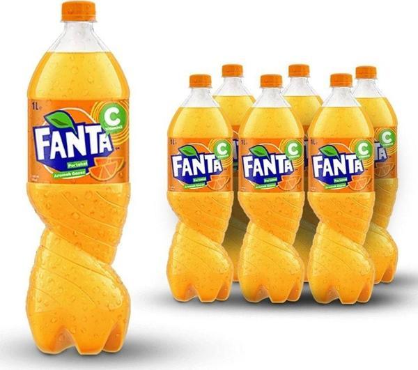 Fanta Pet 1 Litre, 6'Lı Paket - Image 1