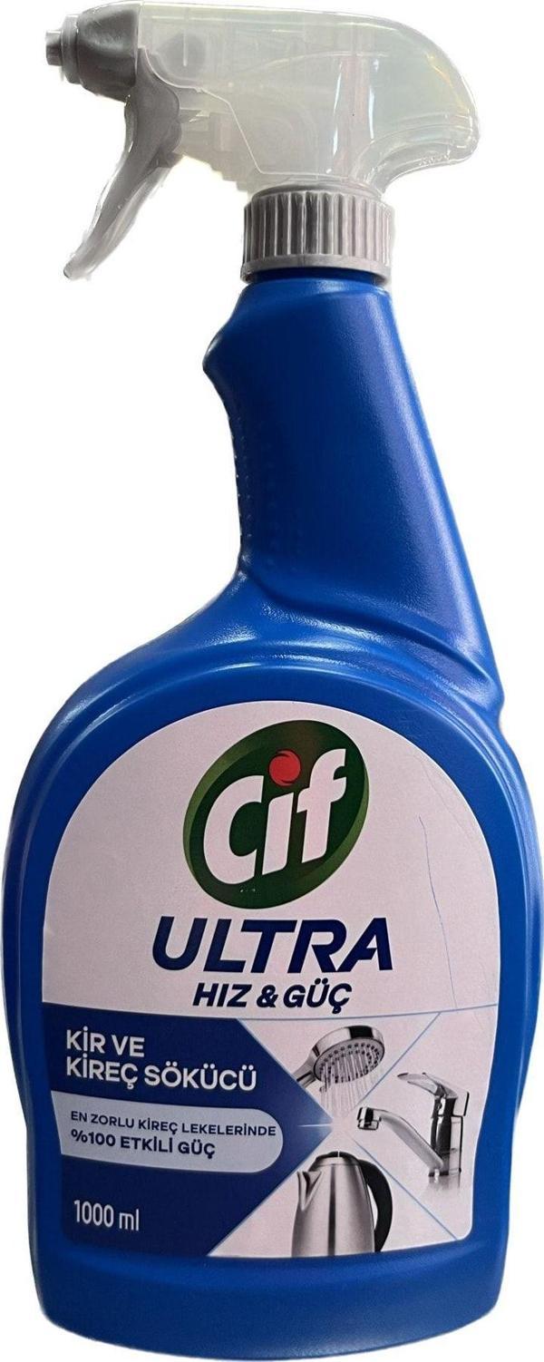 Cif  Ultra Hız&Güç Kireç Çözücü 1000Ml - Image 1