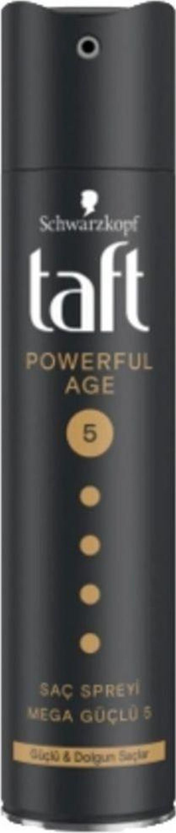 Taft 6'Lı Taft Saç Spreyi Powerful 250 Ml. Age - Image 1