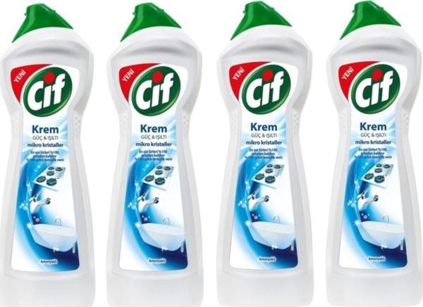 Cif Krem Temizleyici Amonyaklı 750 Ml 4 Lü - Image 1