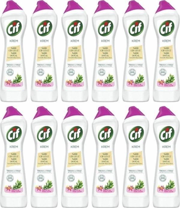 Cif Krem Temizleyici Müge Çiçeği Ve Frezya 500 Ml 12 Adet - Image 1