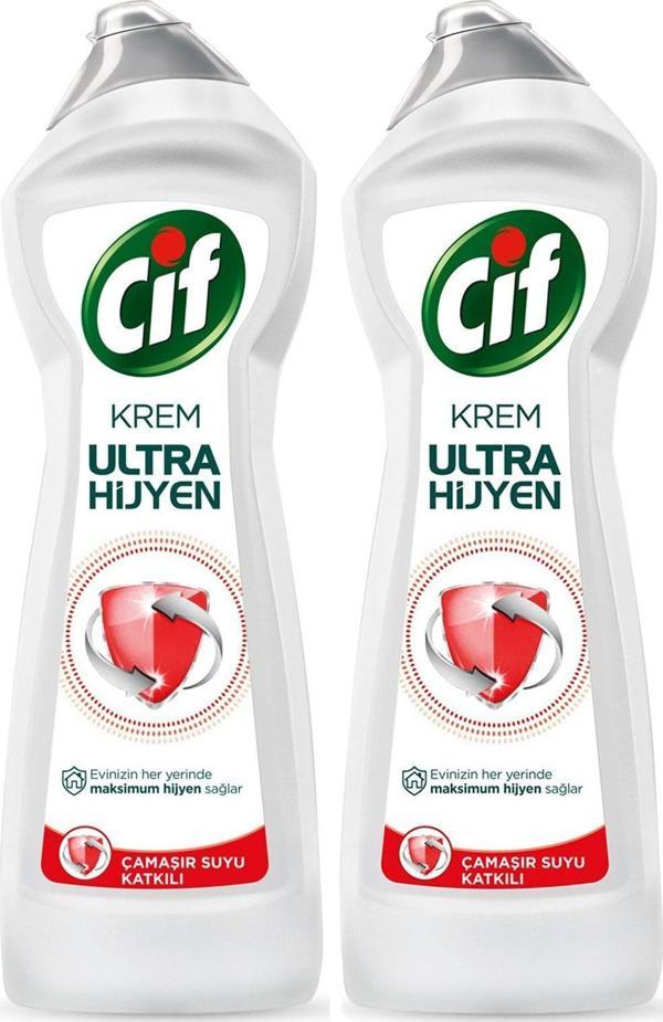 Cif Krem Ultra Hijyen 675Ml X 2 - Image 1