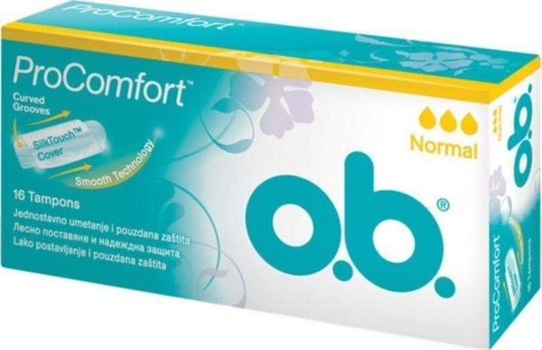 o.b. Tampon Normal 16 Adet - Image 1