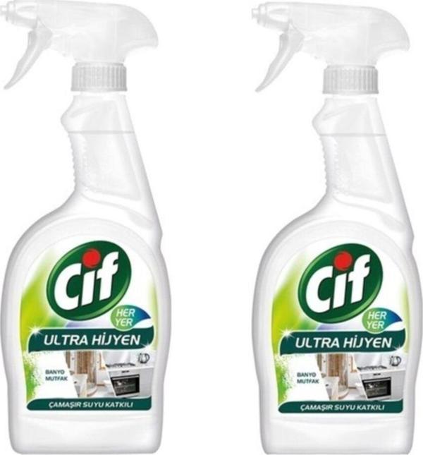 Cif Ultra Hijyen Çam. Su. Katkılı 750 Ml * 2 Adet - Image 1