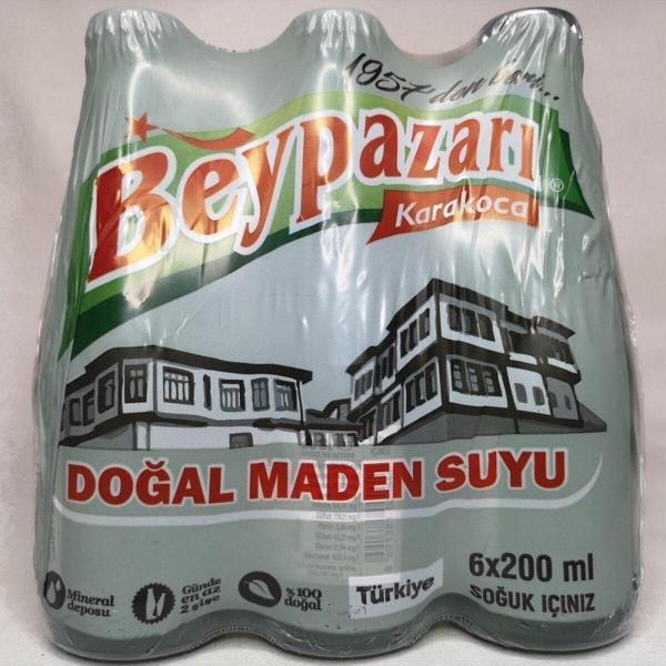 Beypazarı Doğal Minarelli Madensuyu 200 Ml 6'Lı Paket - Image 1