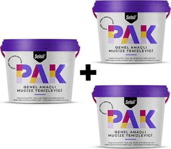 Selsil Pak Genel Amaçlı Mucize Temizleyici 500 Gr X 3 Adet Mtn-Pak3 - Image 1