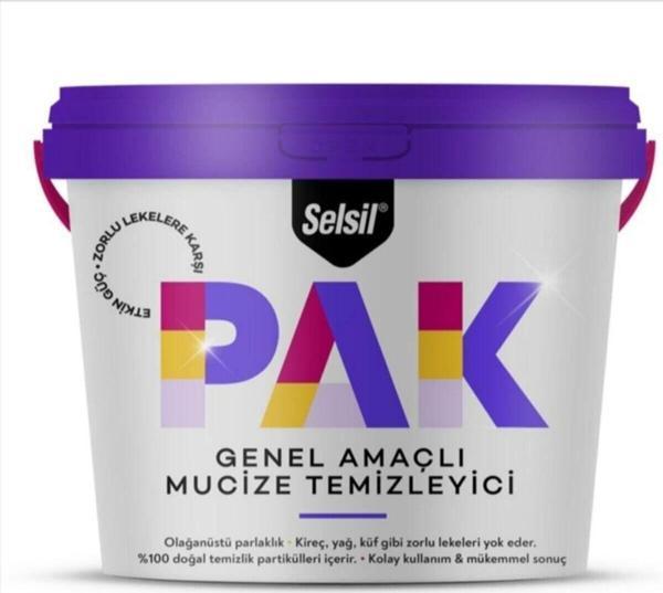 Selsil Pak Genel Temizleyici - Ayakkabı Temizleyici - Çaydanlık Tencere Temizleyici 3 Adet 500 Gram - Image 1
