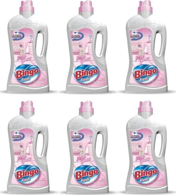 Bingo Fresh Yüzey Temizleyici Mutlu Yuvam 1Lt X 6 Adet - Image 1