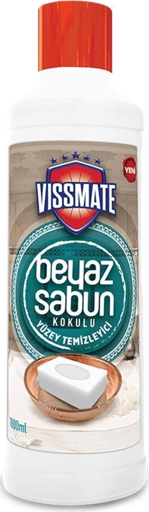 Vissmate Vıssmate Yüzey Temizleyici 1 Lt Beyaz Sabun Kokulu - Image 1