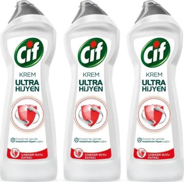 Cif Cıf Ultra Hıjyen Krem 675Ml X 3 - Image 1