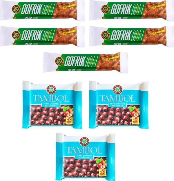 Kahve Dünyası Gofrik 33 gr 5 Adet + Tambol Fındıklı 77 gr 3 Adet - Image 1