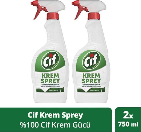 Cif Krem Sprey 750Ml X 2 - Image 1
