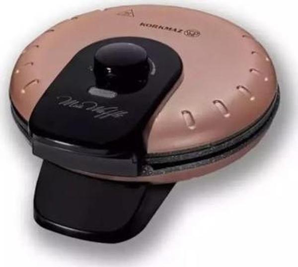 Korkmaz Mia Waffle Makinesı Rosa Gold A319-03 - Image 1