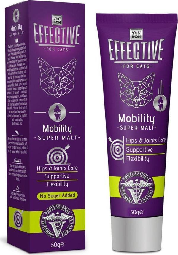 Delibon Effective Mobility Super Kedi Maltı 50g - Image 1