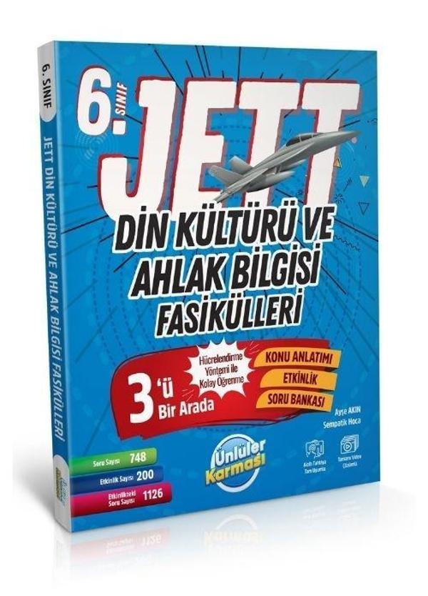 Ünlüler Karması 6. Sınıf Jett Din Kültürü ve Ahlak Bilgisi Fasikülleri - Ünlüler Karması Yayınları - Image 1