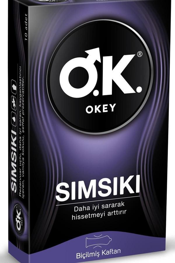 Okey O.K. Prezervatif Sımsıkı 10'Lu Prezervatif - Image 1