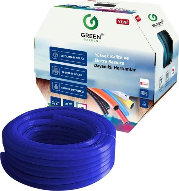 Greengarden Lebedos 151220 Silikon Bahçe Hortumu 1/2-20 mt - Image 1