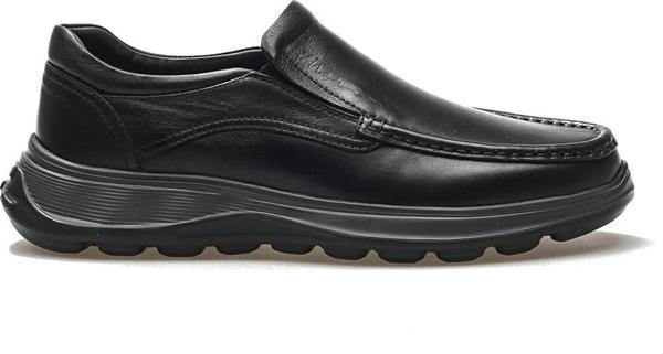 Yaşar Kaşlı Erkek Hakiki Deri Comfort Casual Günlük Ayakkabı (40-44) 24k 20248 M Siyah - Image 1