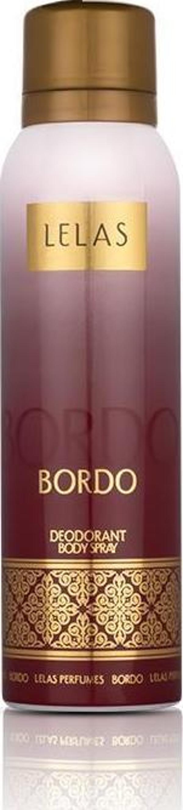 Lelas 1139 Bordo Unisex 150 ML Deodorant Oriental Floral  - Image 1