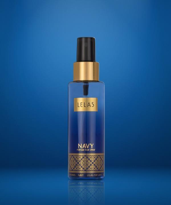 Lelas 1160 Navy 100 ML Unisex Saç Spreyi-Odunsu Çiçeksi Amber  - Image 1