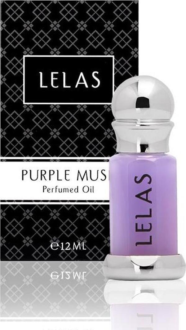 Lelas 1476 Purple Musk Tula 12 ML Parfüm Esansı  - Image 1
