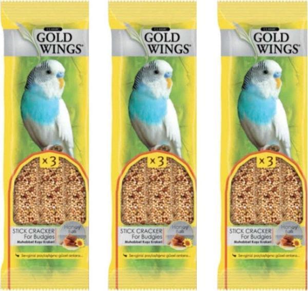Gold Wings Neo Pet Market Classic Gwc 3'Lü Ballı Kraker X 3 Adet - Image 1