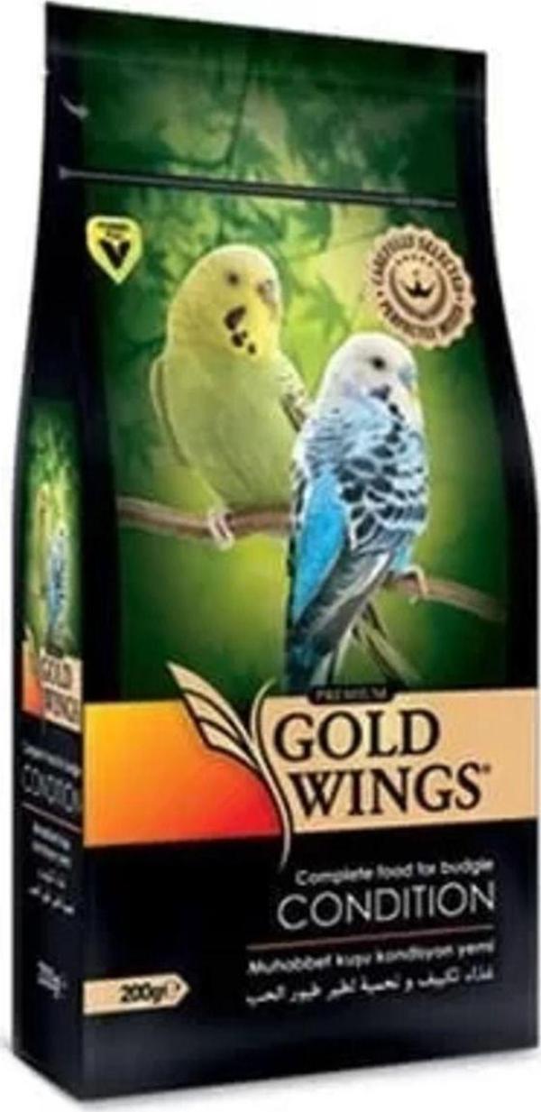 Gold Wings Premium Muhabbet Kuşu Kondisyon Yemi 200 Gr - Image 1
