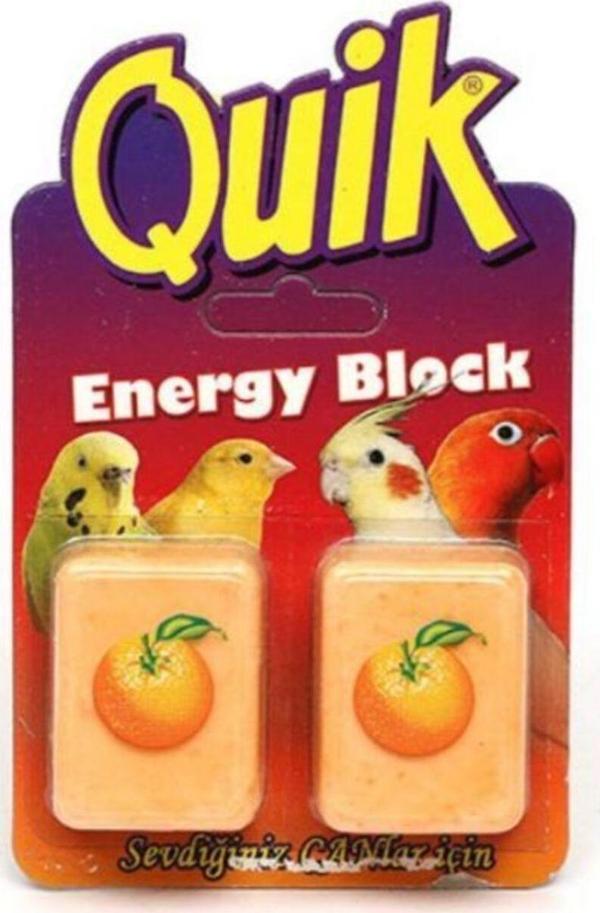 Quik Quık 2'Li Enerji Bloğu Portakallı - Image 1