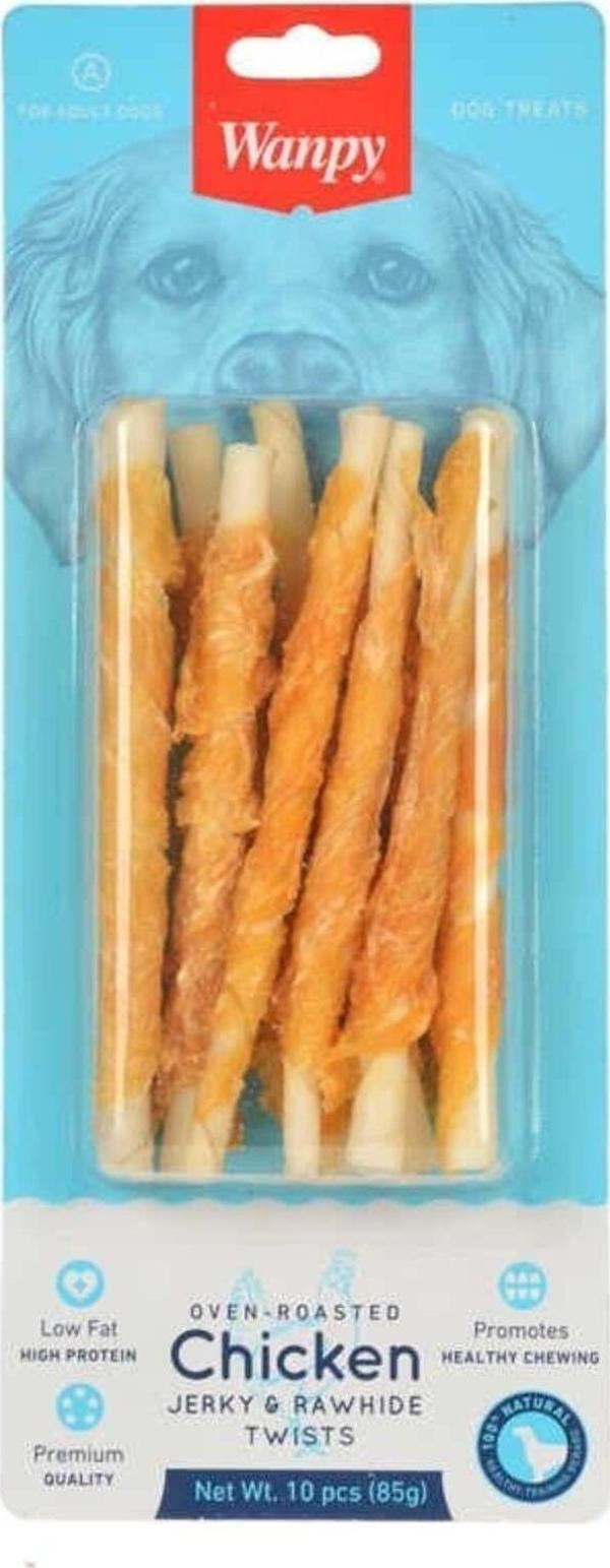 Wanpy Deri Üzerine Sarılı Tavuklu Köpek Ödül Maması 85 Gr - Image 1