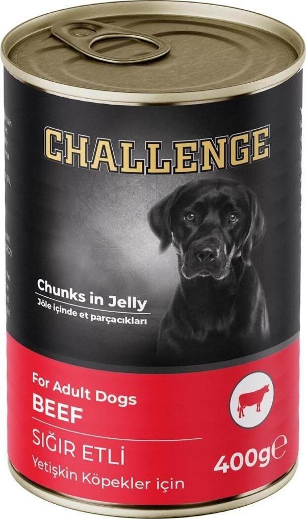 Challenge Sığır Etli Yetişkin Köpek Konservesi 400 Gr - Image 1