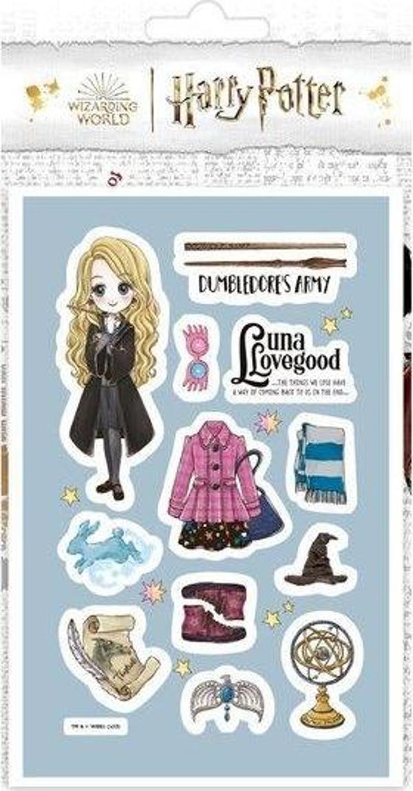 Harry Potter Orta Boy Puffy Sticker - Luna - Image 1