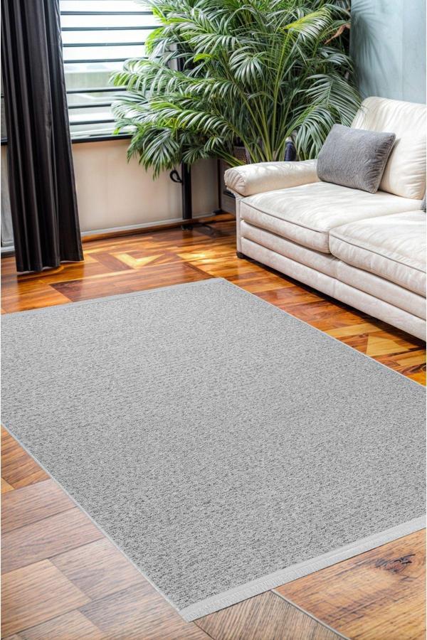 Aden Leona Bukle Kaymaz Taban Şönil Dokuma Halı Makineda Yıkanabilir 160x230 cm - Image 1