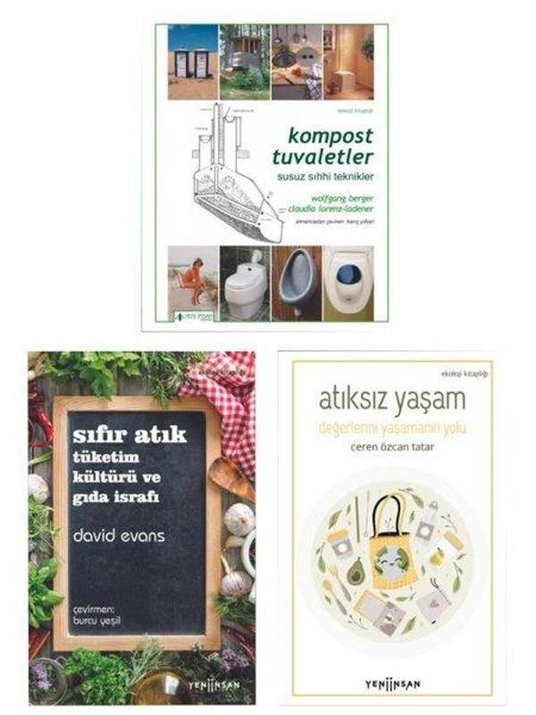 Atıksız Yaşam Seti - 3 Kitap Takım - Yeni İnsan Yayınevi - Image 1