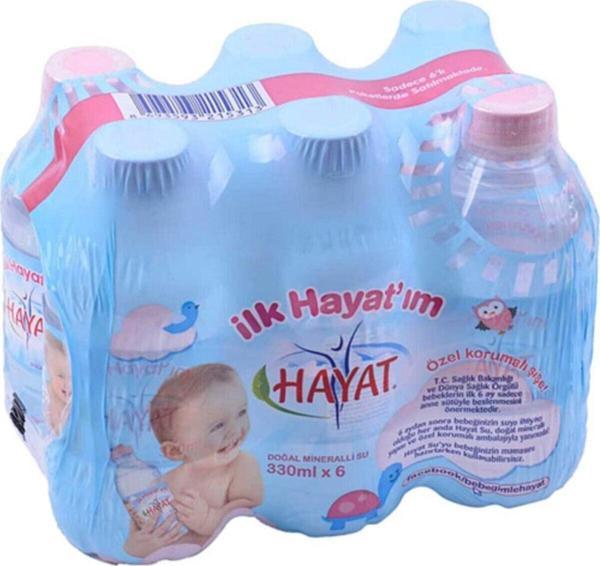 Hayat Doğal Mineralli Bebek Suyu 24 Lü * 330 Ml-Yeni Ürünsonkllma Tarih-15/10/2021 - Image 1