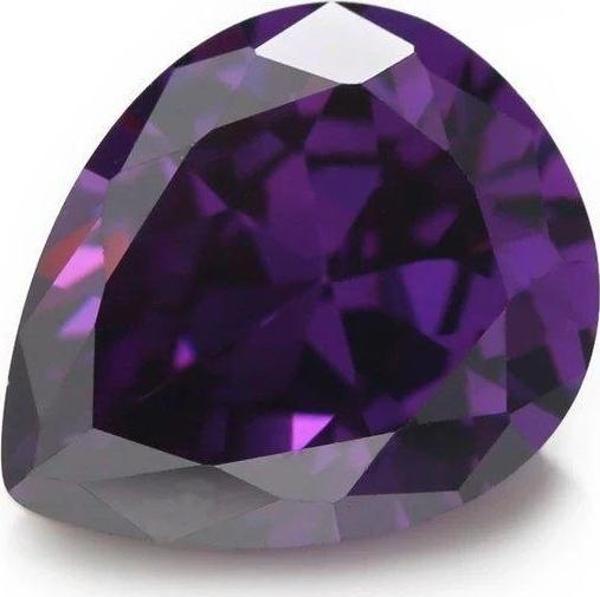 Armut Kesim Sentetik Taş 3x5mm 100 Adet Lila - Image 1