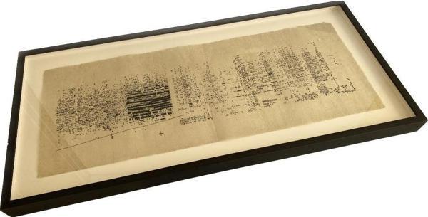 Asemic Sound Mappings Sergisi Asemik Resmi 31x66 cm 004 - Image 1