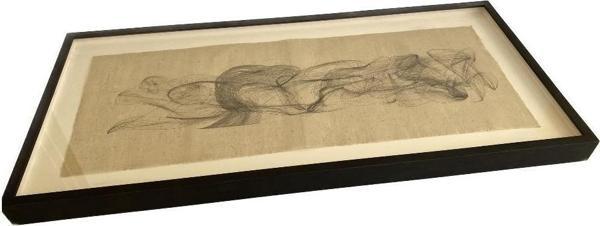 Asemic Sound Mappings Sergisi Asemik Resmi 31x66 cm 005 - Image 1