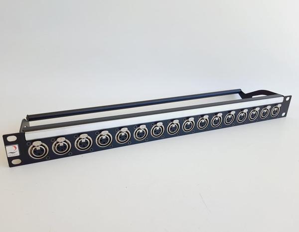 Argosy 16 Port Dişi Xlr Patchbay Panel DP-00-5016 - Image 1