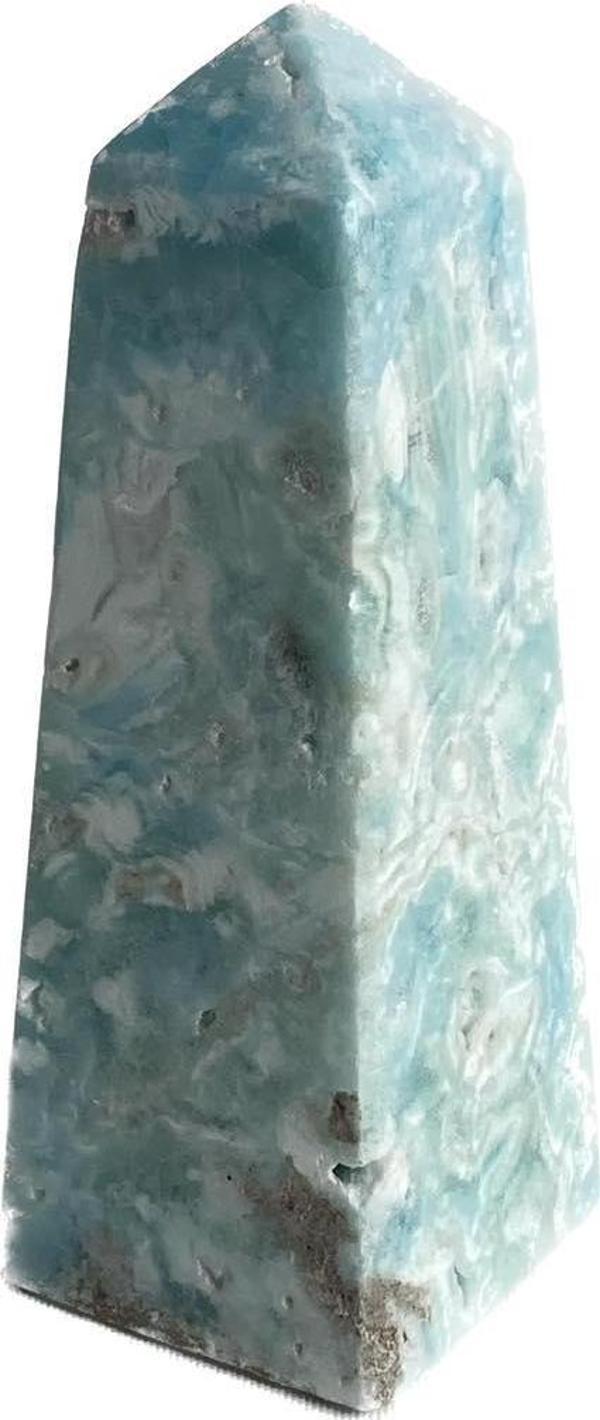 Hemimorfit Doğal Taş ve Kristal Kule 270 Gram 105mm  - Image 1