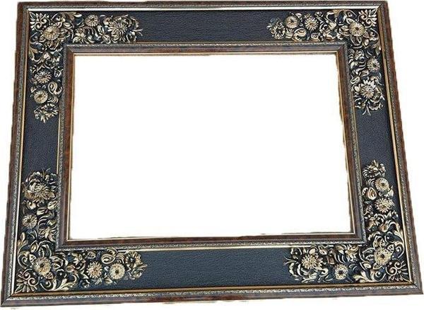 Dekoratif İşlemeli Ahşap Çerçeve 94x74cm 004 - Image 1