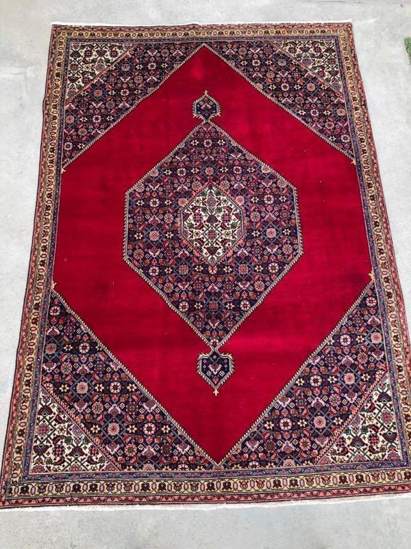 El Dokuma İpek Yün İran Tebriz Halı 310x214cm 009 - Image 1